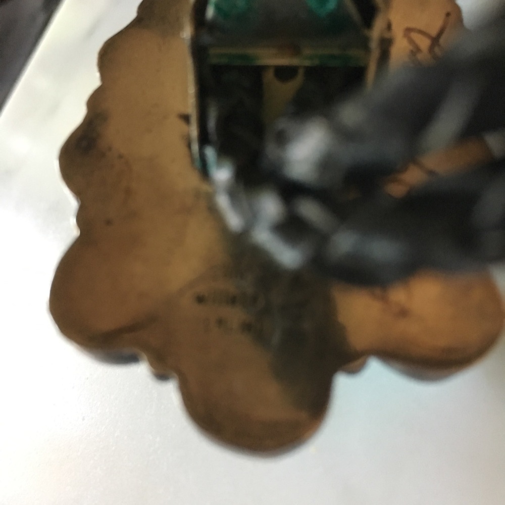 SOLDNative American Bolo Willeto  - 11 Turquoise - Picture 4 of 5